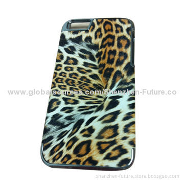 Leopard Case for iPhone 5/5S, with Durable Plastic Cover